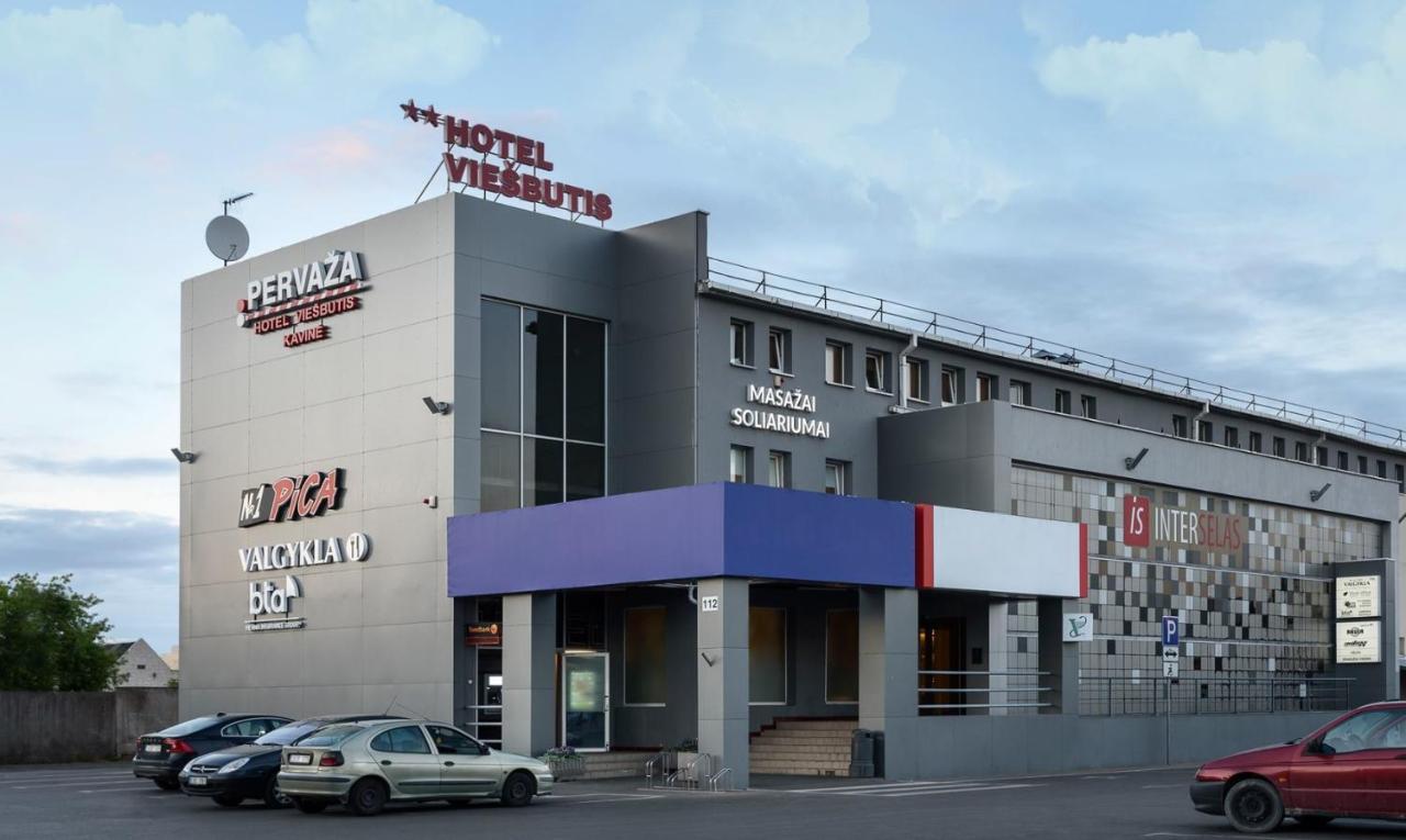 Pervaza Hotel Panevezys Ngoại thất bức ảnh